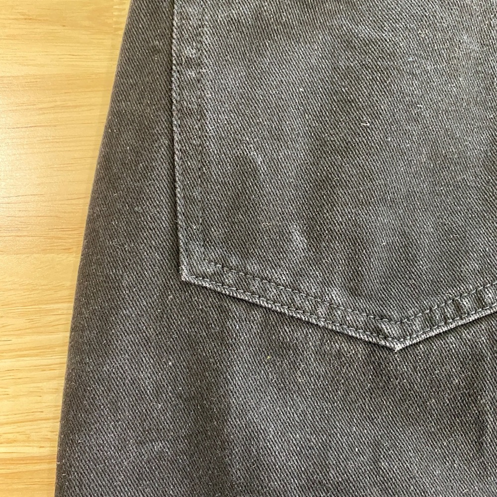 BOOHOO Black Denim Convertible Strap Overall Dungaree Dress Plus Size AU 18 - Picture 13 of 13